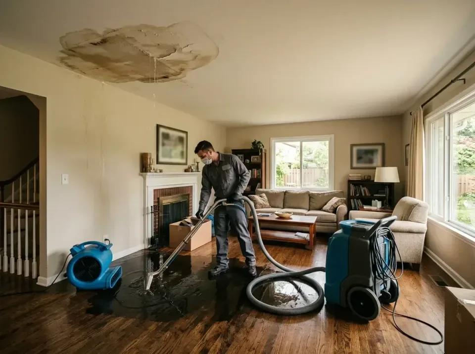 attic-pipe-burst-ceiling-drip-008 — frequently asked questions, Water Damage Restoration & Carpet Care in Smithfield, NC